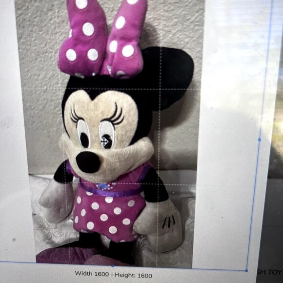 Disney Parks Minnie Mouse Lot Plush Bowtique talking hat bird doll toys - Picture 8 of 8